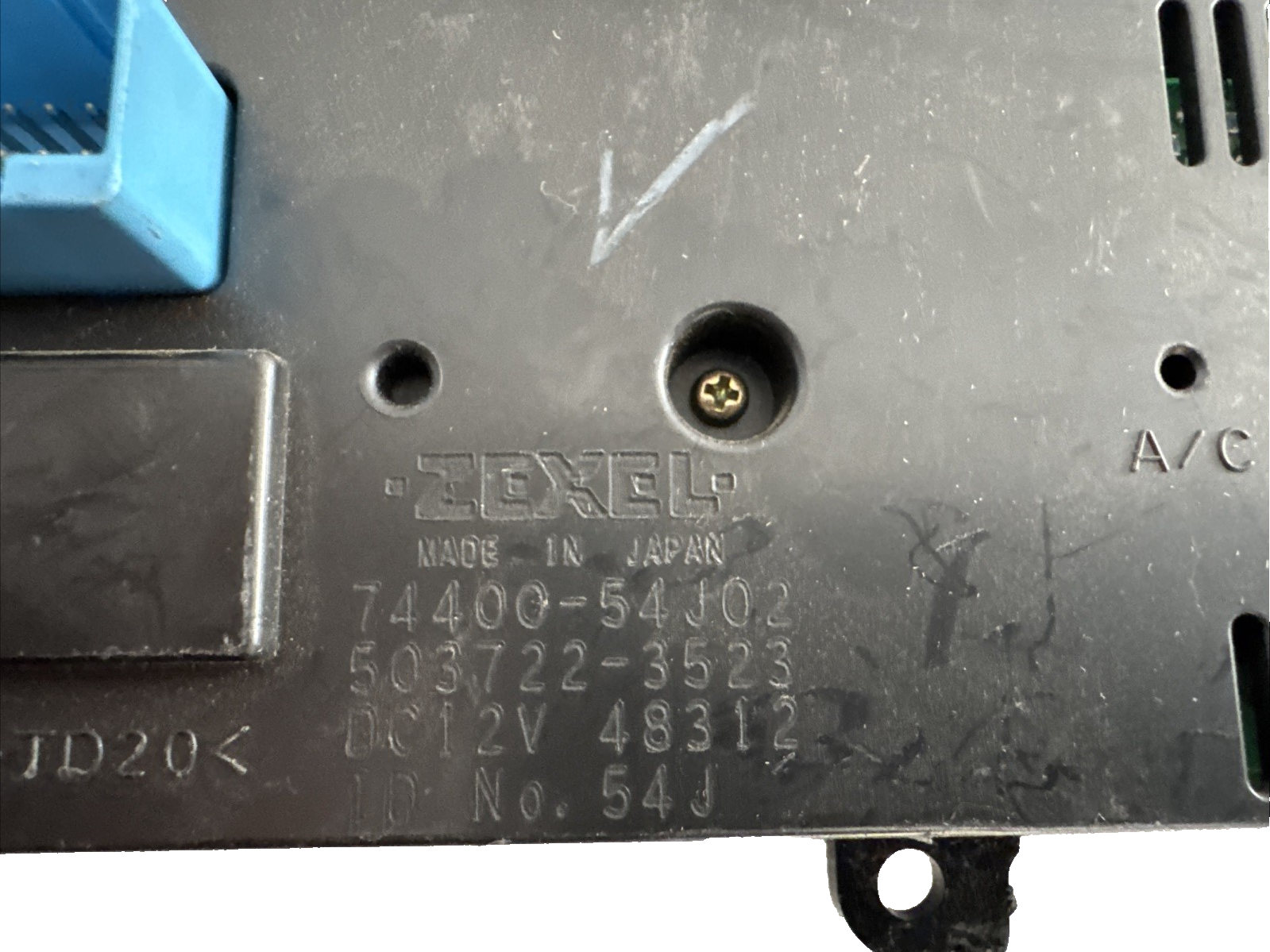 SUZUKI VITARA MK2 98-05 HEATER AC AIR CON CONTROL PANEL SWITCH 7440054J02
