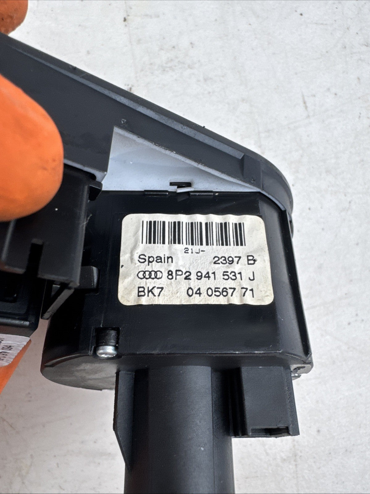 Audi A3 8P - Headlight Control Switch 8P2941531J 8P0919094
