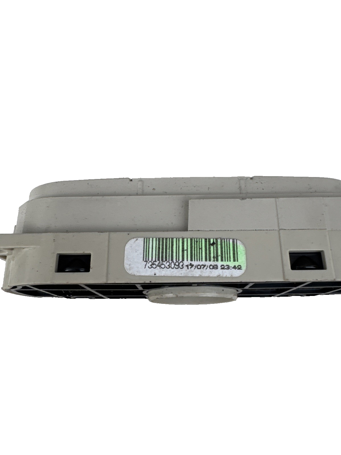 GENUINE FIAT 500 MK1 HEATED REAR WINDOW DEMISTER SWITCH BUTTON IVORY 735453093
