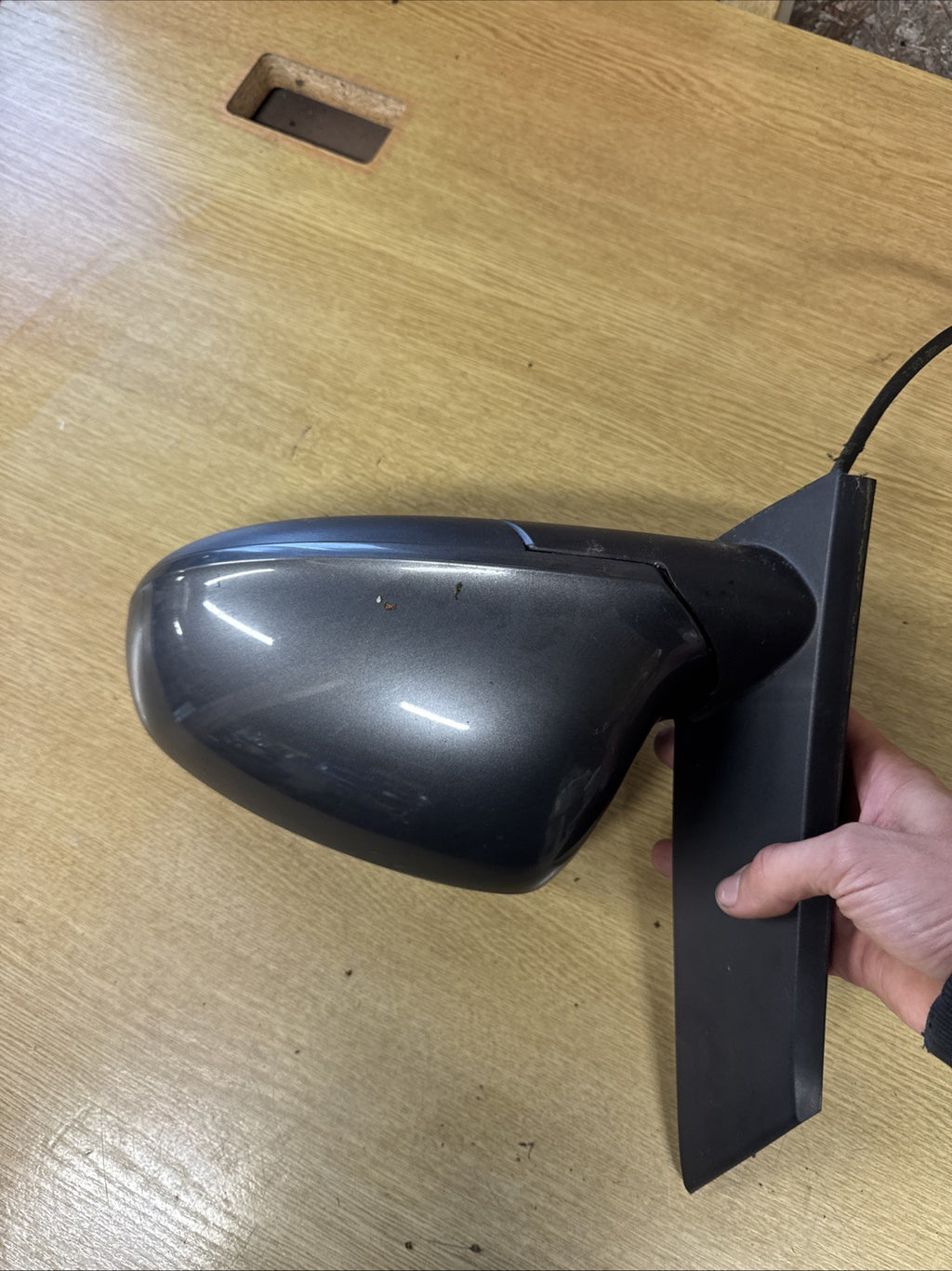 VAUXHALL ASTRA J 2010 MK6 PASSENGER DOOR MIRROR ELECTRIC DARK GREY