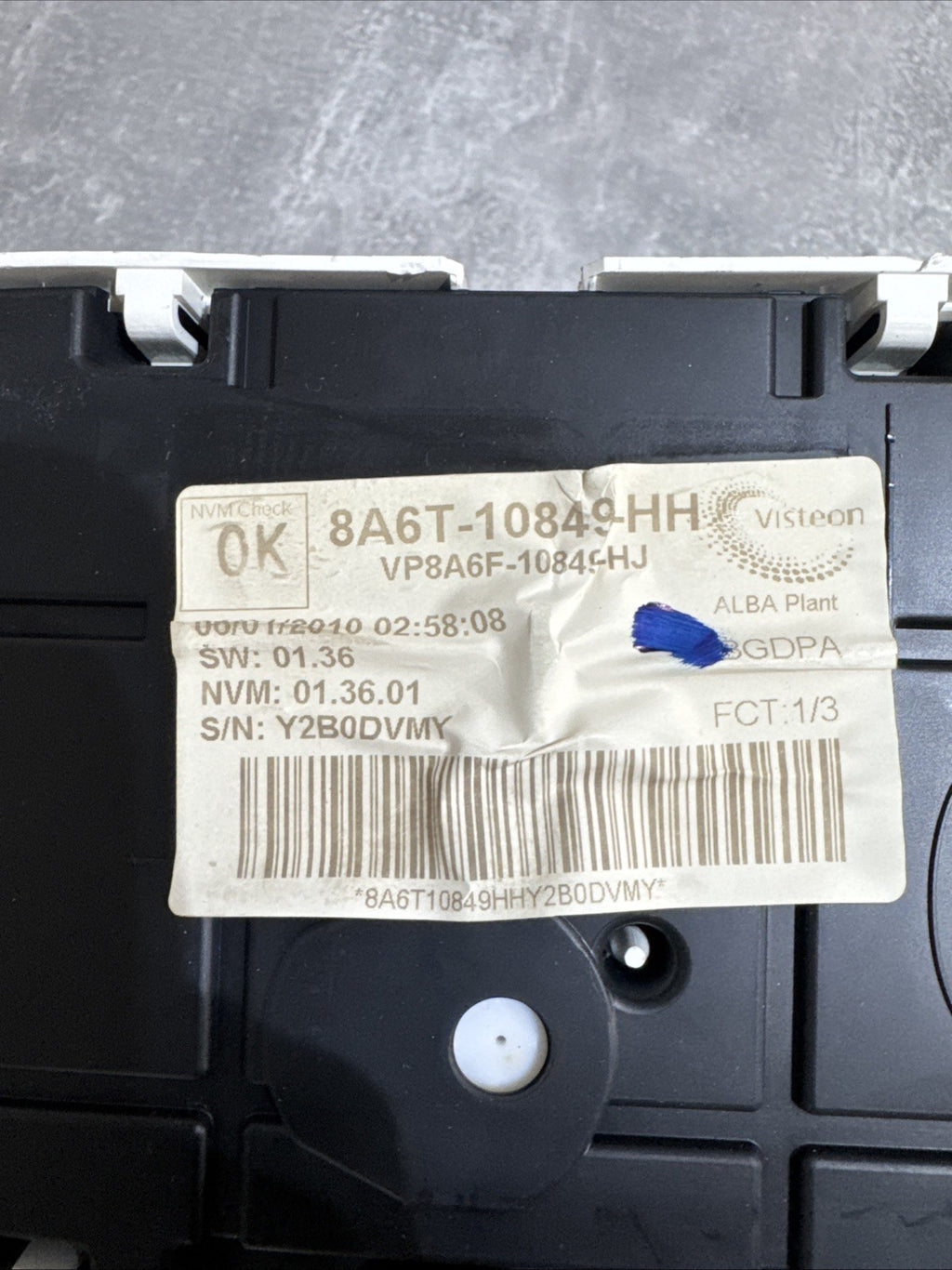✅ FORD FIESTA MK7 2013 INSTRUMENT CLUSTER 8A6T10849HH