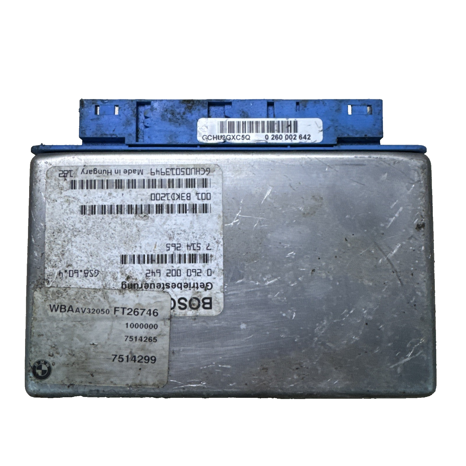 BMW E46 Z4 E85 M54 Automatic Gearbox ECU Control Module EGS 7522980