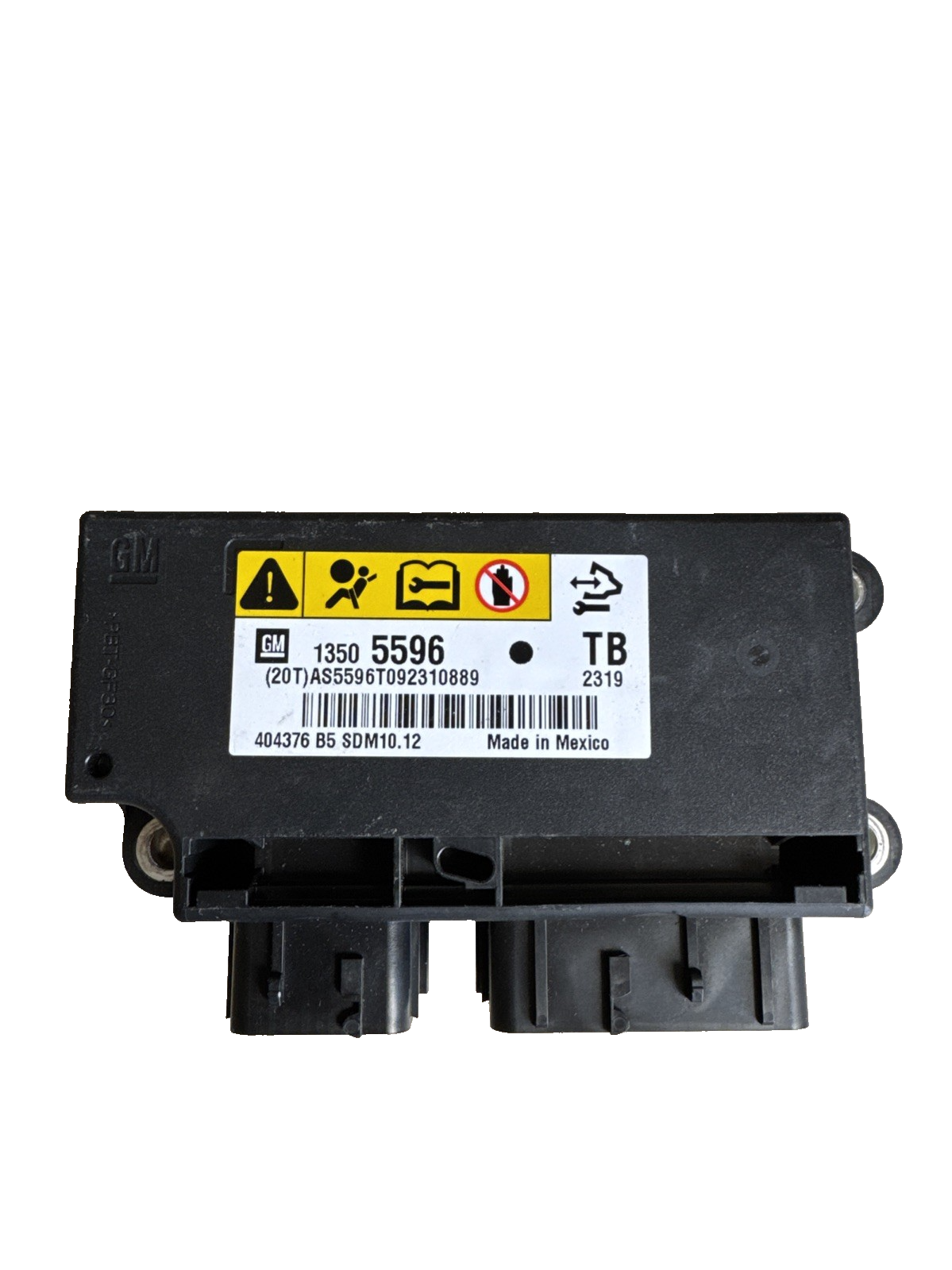 VAUXHALL ASTRA J MK6 GENUINE AIR BAG SRS MODULE UNIT 13505596