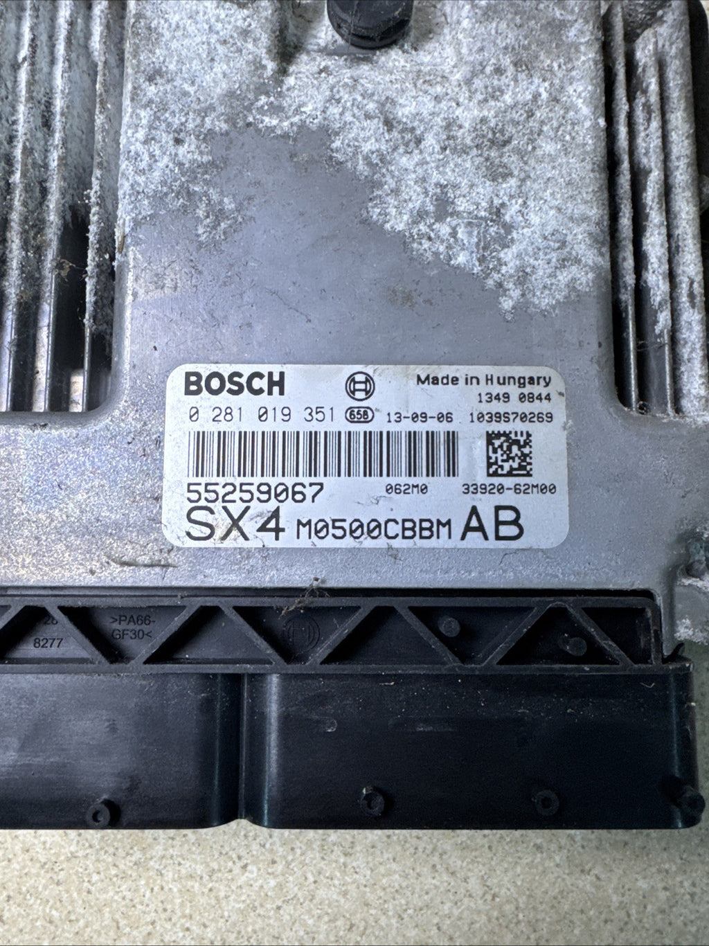 SUZUKI SX4 S-CROSS D16AA 1598CC MANUAL ENGINE ECU 13-16 0281019351
