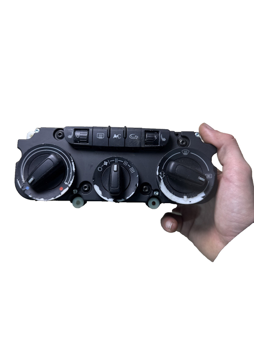 2008 VW PASSAT B6 HEATER CLIMATE CONTROL WITH HEATED SEAT SWITCH