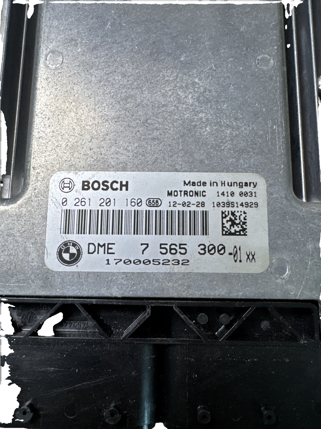 2004 - 2008BMW Z4 2.0 Litre N46 Petrol Engine ECU 7565300 0261201160
