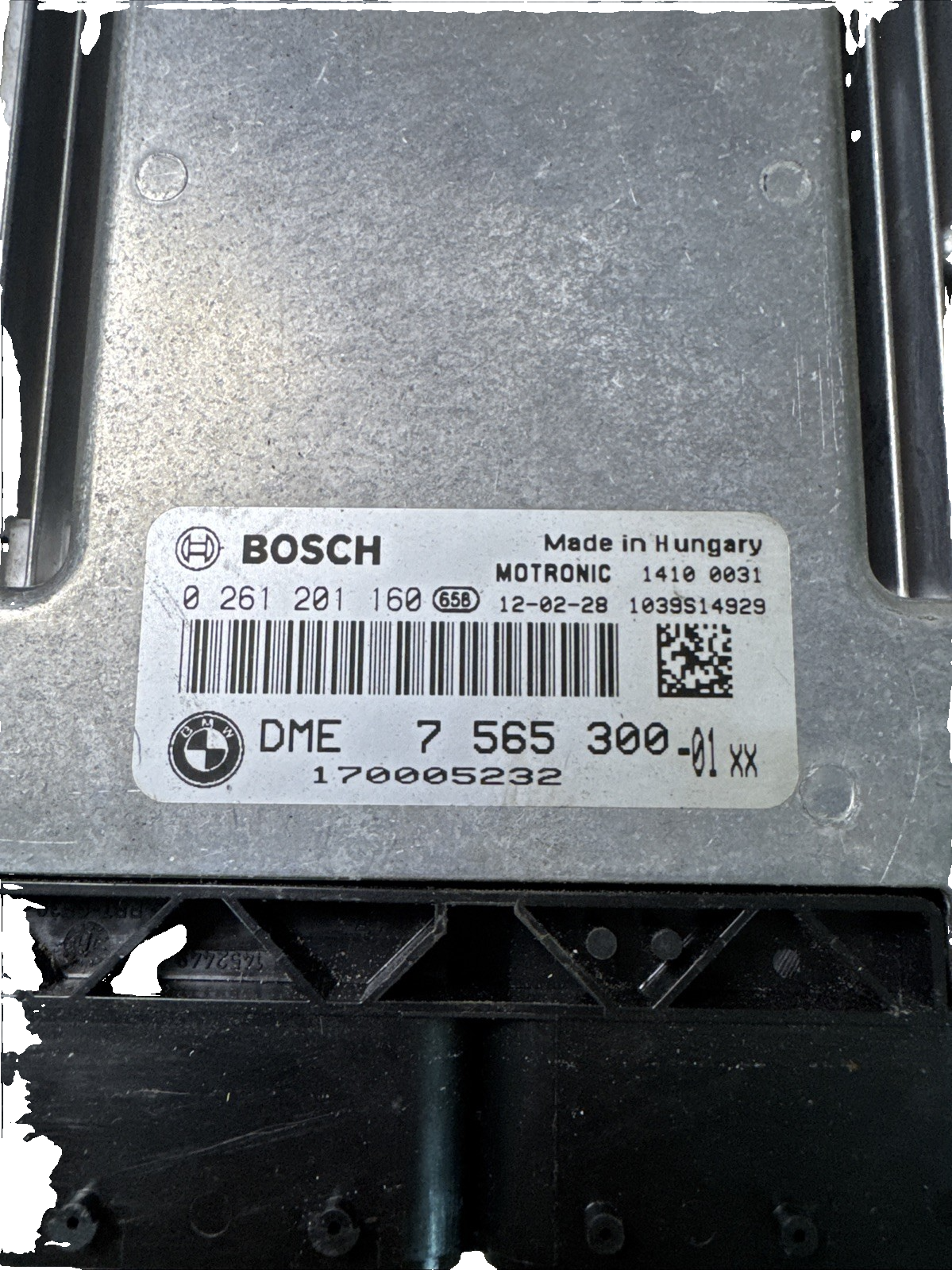 2004 - 2008BMW Z4 2.0 Litre N46 Petrol Engine ECU 7565300 0261201160