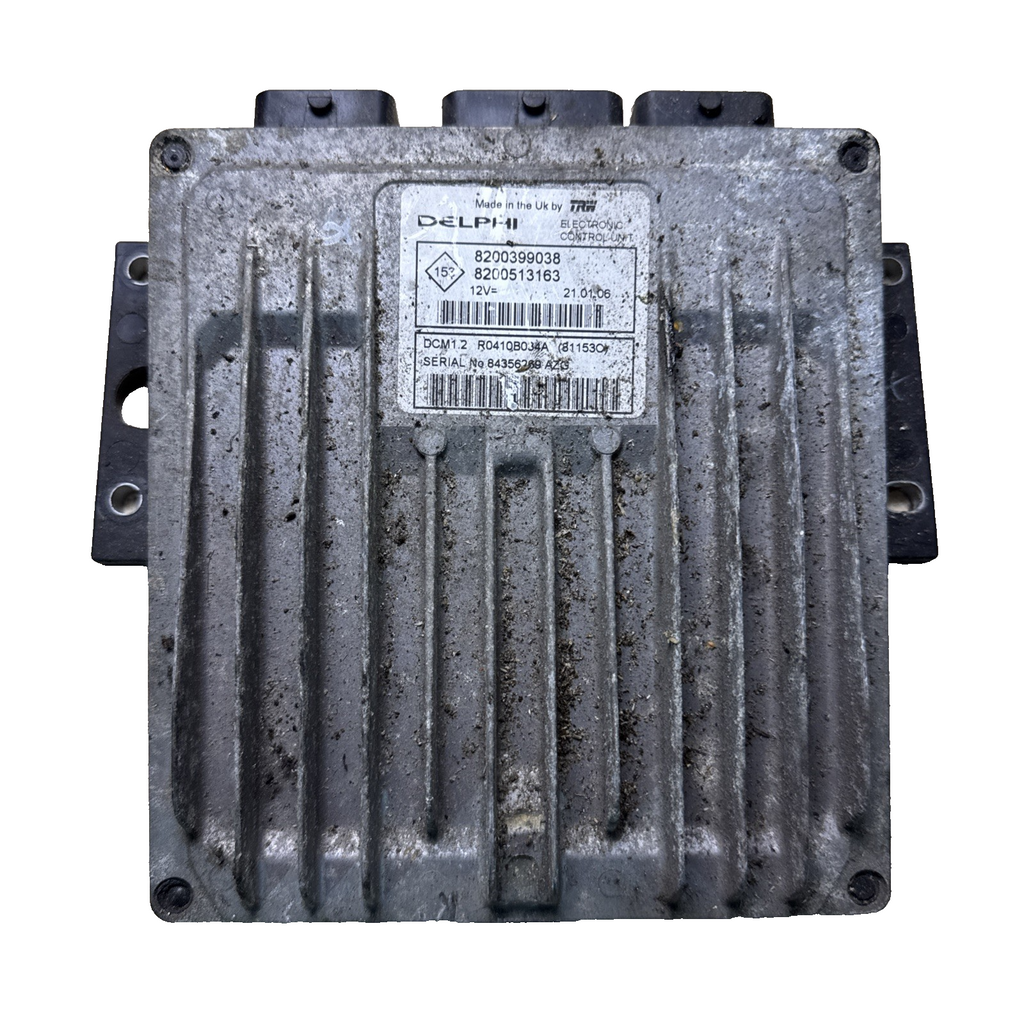 RENAULT CLIO 1.5 DCi ENGINE CONTROL UNIT ECU 8200399038