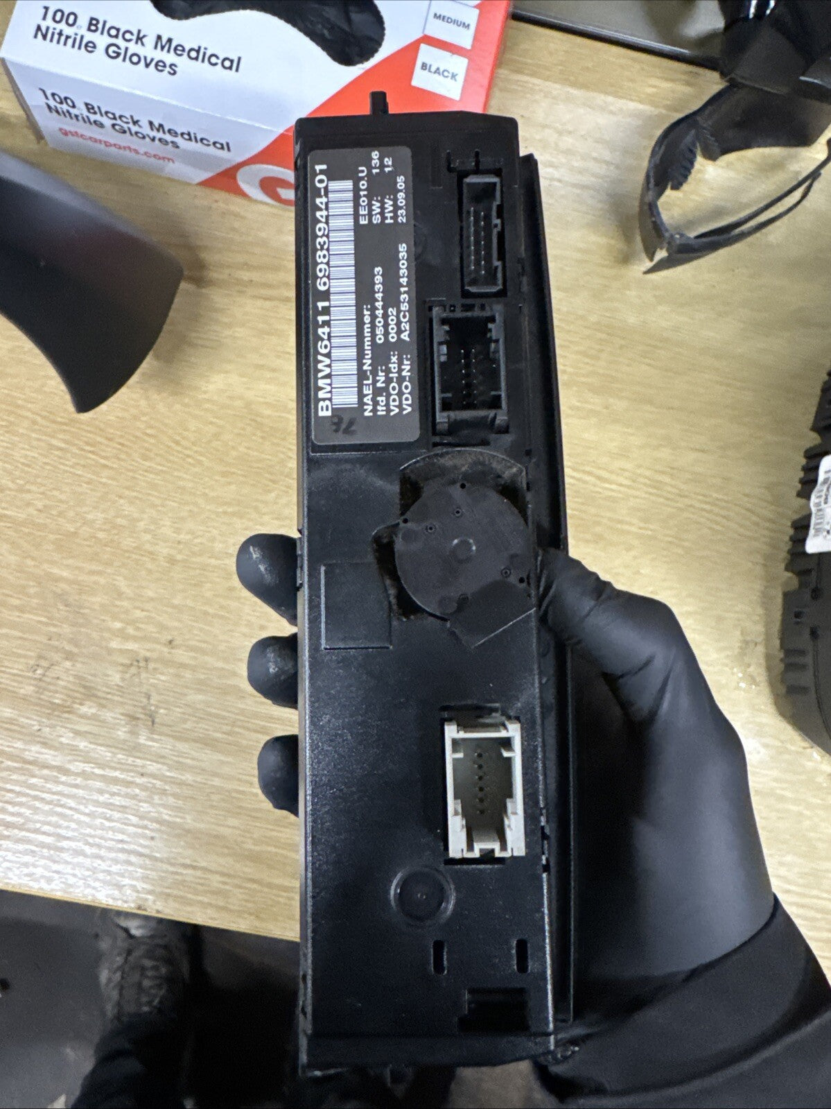 2005 BMW 1 SERIES E87 CLIMATE CONTROL PANEL 6983944-01