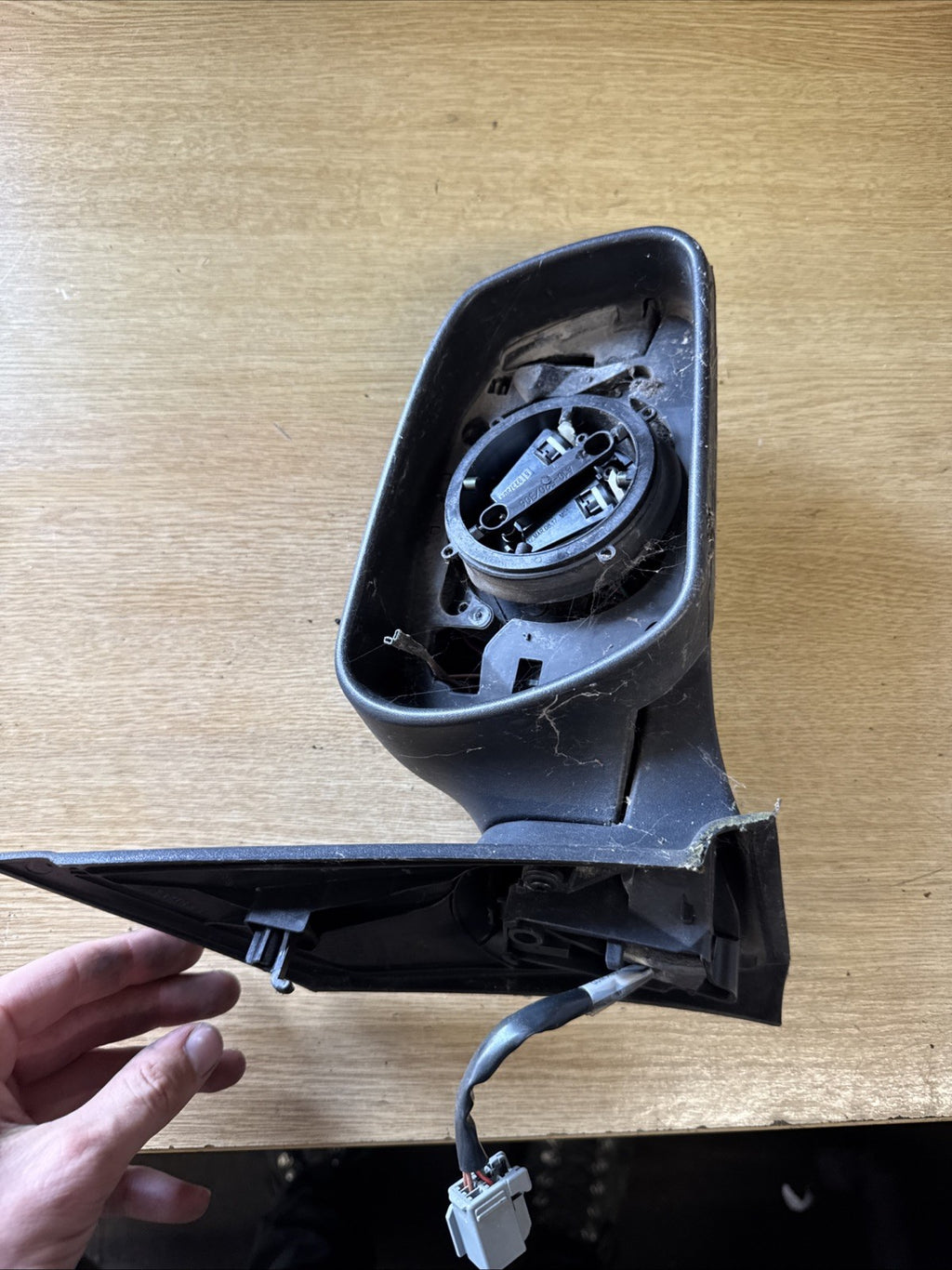 Ford Focus 2005-2008 Electric Door Wing Mirror Black Cover Drivers Side Right