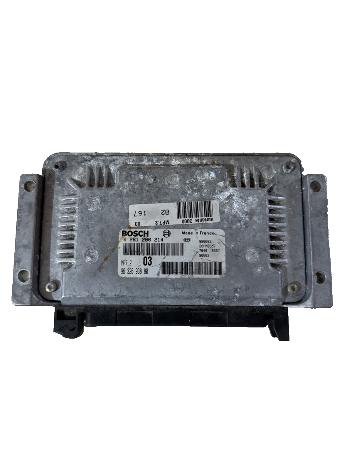 CITROËN XSARA Break N2 9632693880 0261206214 Engine Control Unit 2001 22657052
