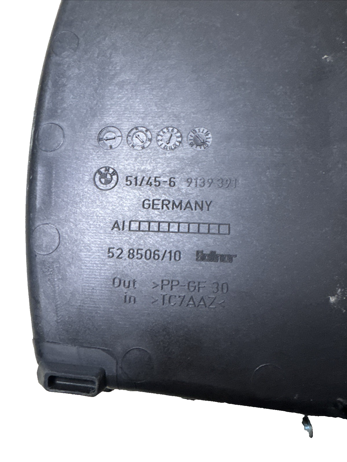 BMW 5 E60 2007 Button Switch Panel 9139391