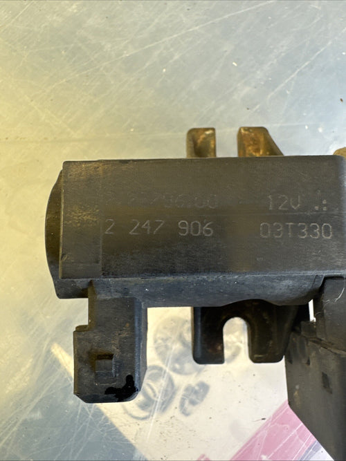 2008 BMW 3 SERIES E90 320D VACUUM PRESSURE VALVE SOLENOID 2247906 72279600