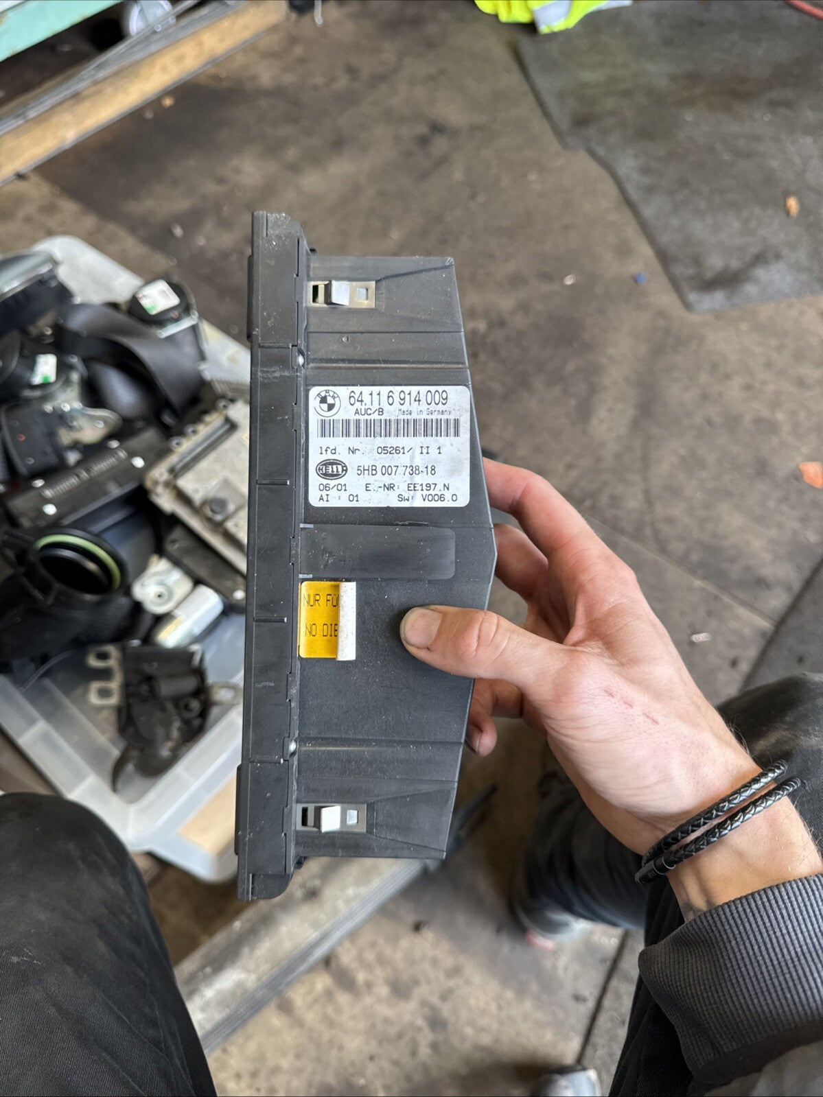 BMW E46 3 SERIES A/C HEATER CLIMATE CONTROL UNIT 6411 6914009