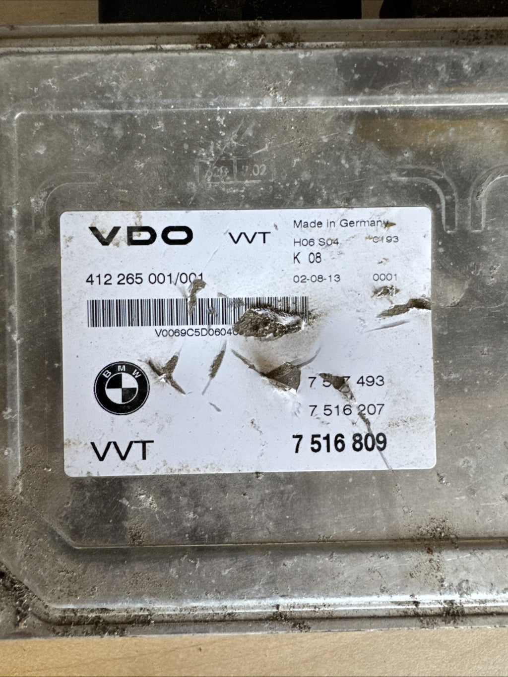2002 BMW 3 SERIES E46 1.8 PETROL ENGINE CONTROL UNIT ECU 7516809