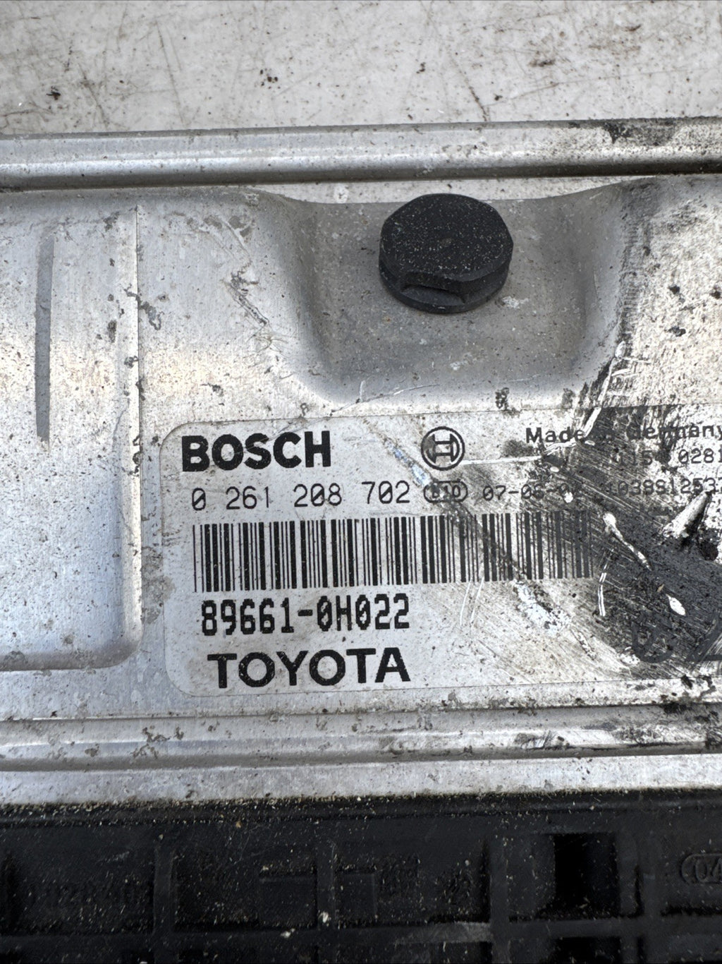 2008 PEUGEOT 207 S MK1 PETROL ECU 896610H022 0261208702