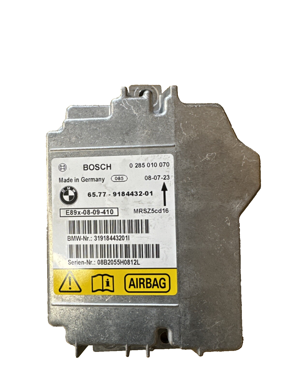 Bmw 3 Series E90 Air  Bag Control Module Ecu 0285010070 2005-2013*