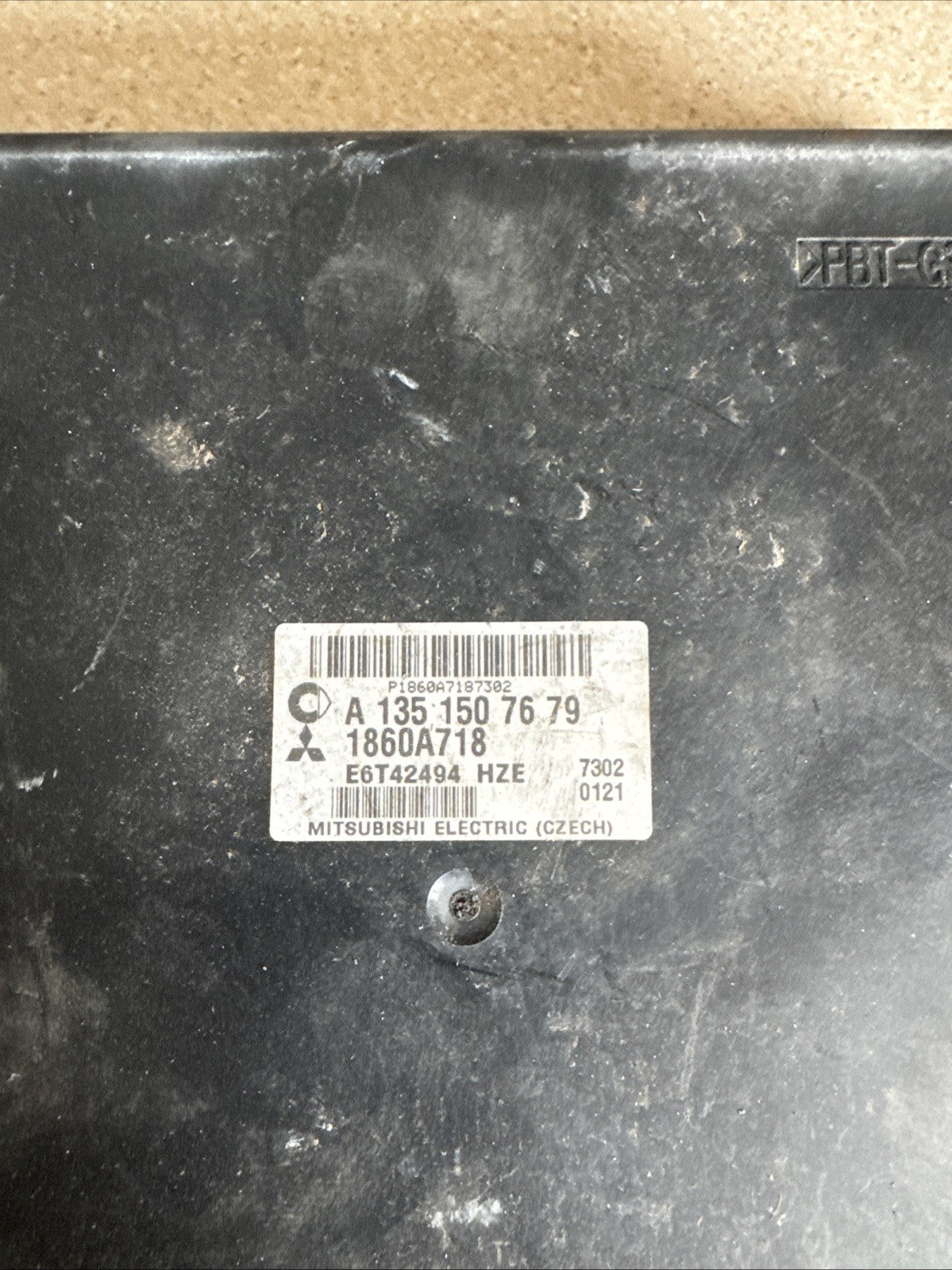 2008 MITSUBISHI COLT 1.5 CZC1 2DR CONVERTIBLE ENGINE ECU A1351507679