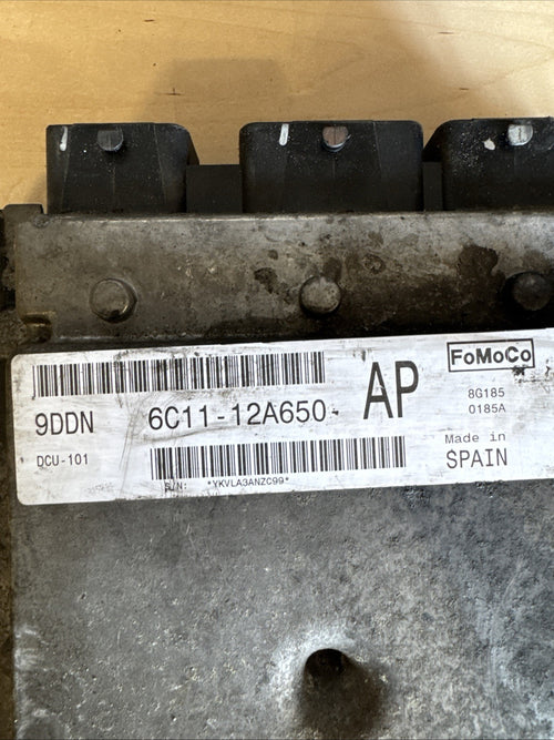 2011 FORD TRANSIT 2.2 ENGINE CONTROL UNIT ECU 6C1112A650AP (E4