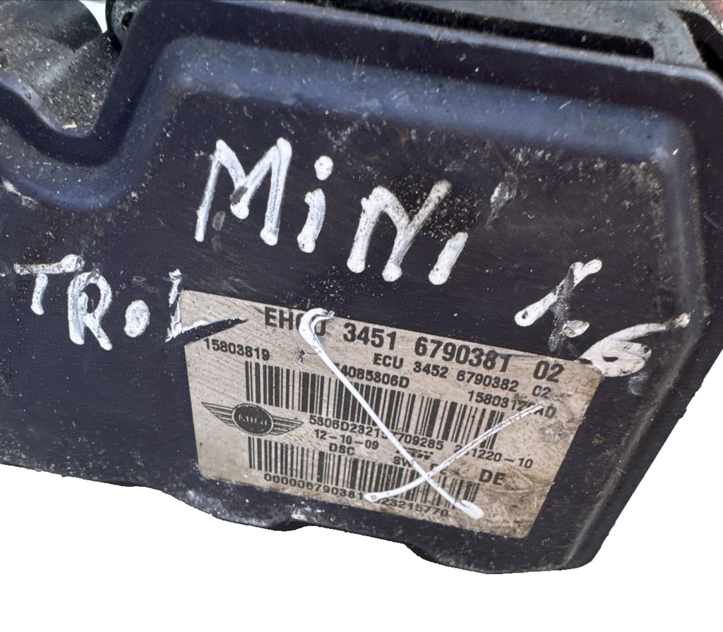 Mini Cooper S R56 2010 1.6  ABS PUMP CONTROL UNIT 6790381