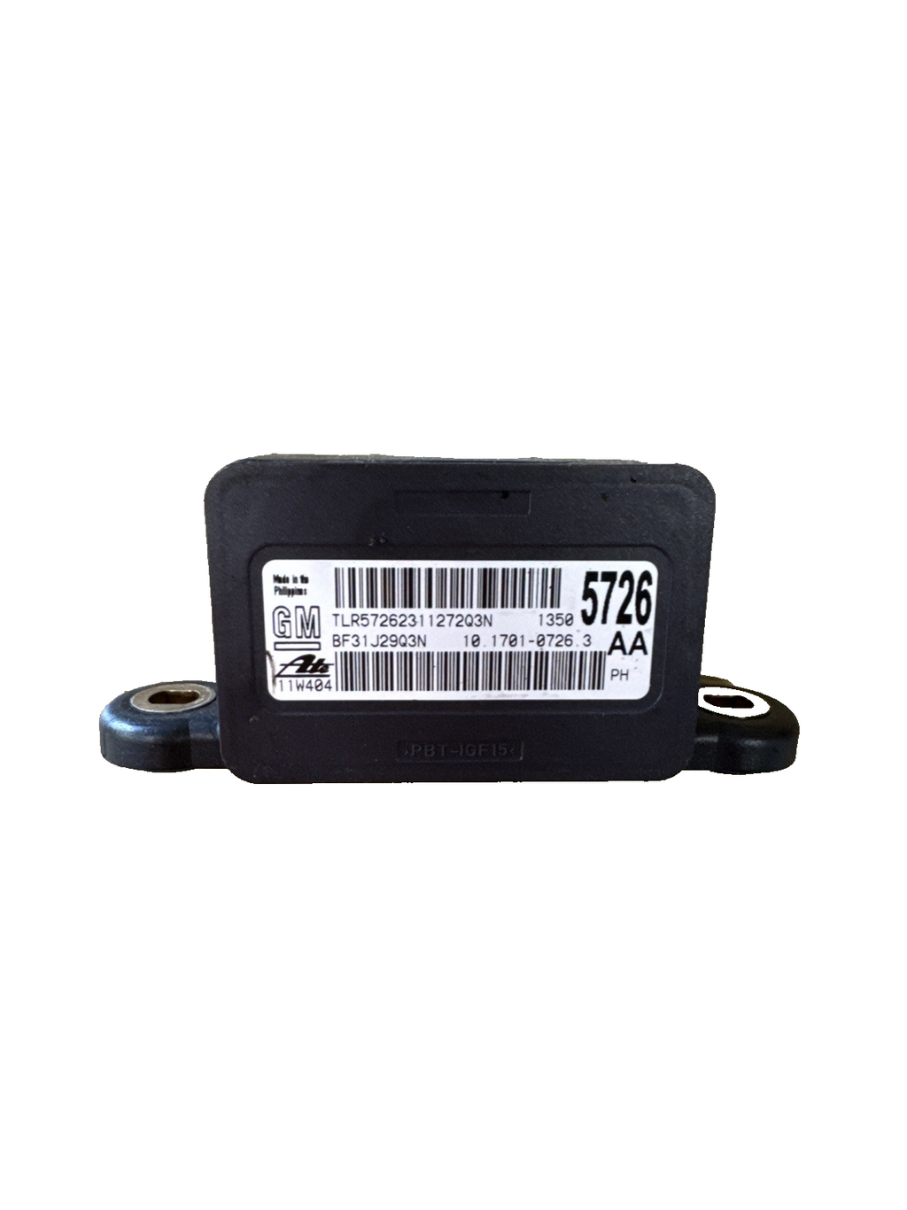 2011 VAUXHALL ASTRA J RATE SPEED SENSOR MODULE 13505726