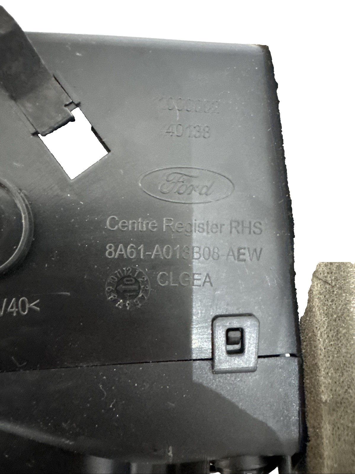 Ford Fiesta MK7 Air Vent Drivers Offside Dashboard Central Black 8A61A018B08AEW