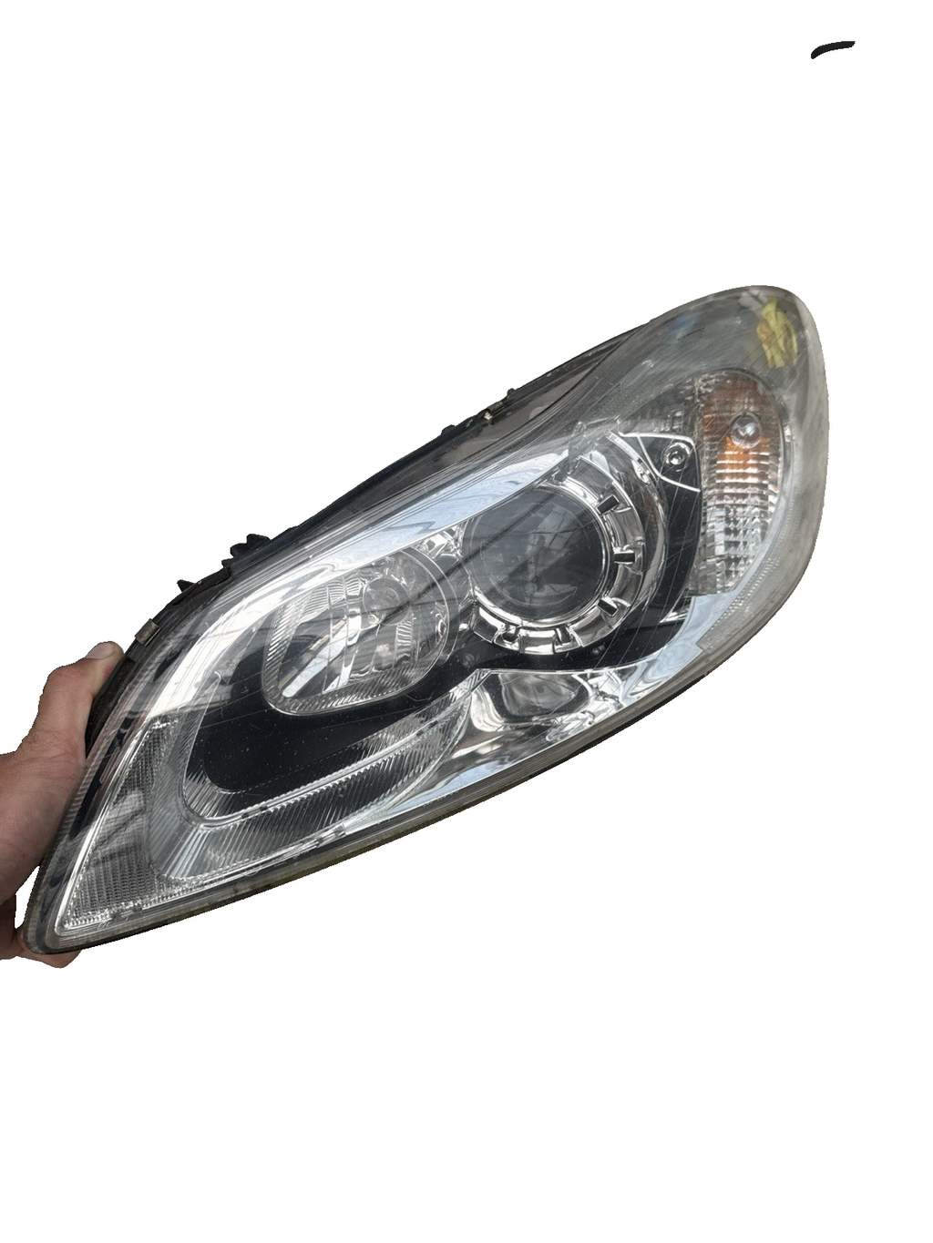 2010 VOLVO C30 MK1 FACELIFT - PASSENGER SIDE / LEFT SIDE HEADLIGHT 31214805 - 4E
