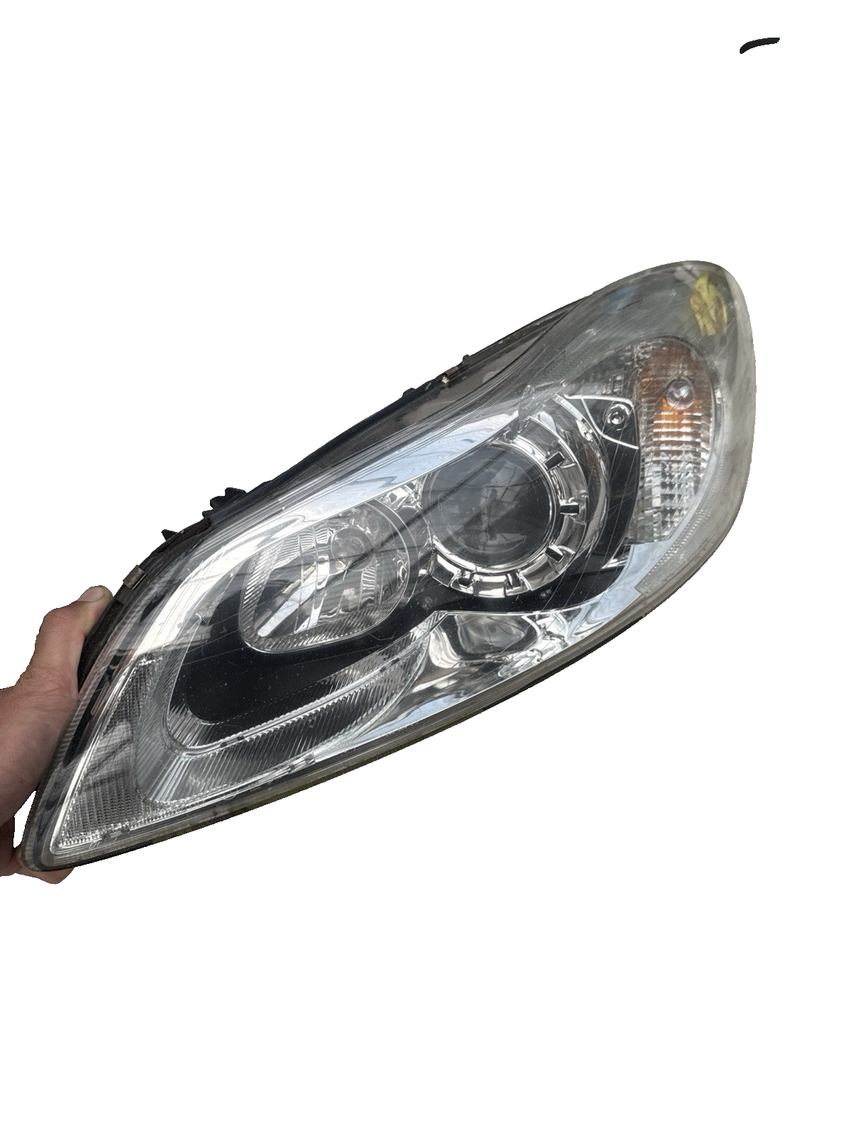 2010 VOLVO C30 MK1 FACELIFT - PASSENGER SIDE / LEFT SIDE HEADLIGHT 31214805 - 4E