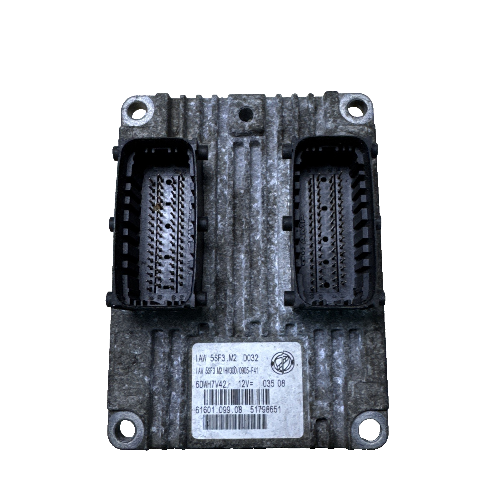 IAW 5SF3.M2 Fiat Punto Grande 1.4 Engine Control ECU IAW 5SF3M2 D032 IAW5SF3M2