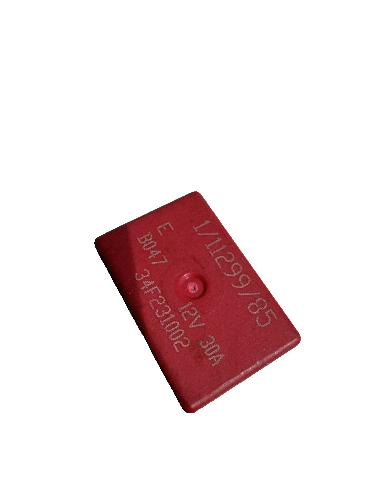 554-Fiat Alfa Lancia (09-17) 4-Pin Red Relay 34F231002 Omron 1/11299/85 12V 30A