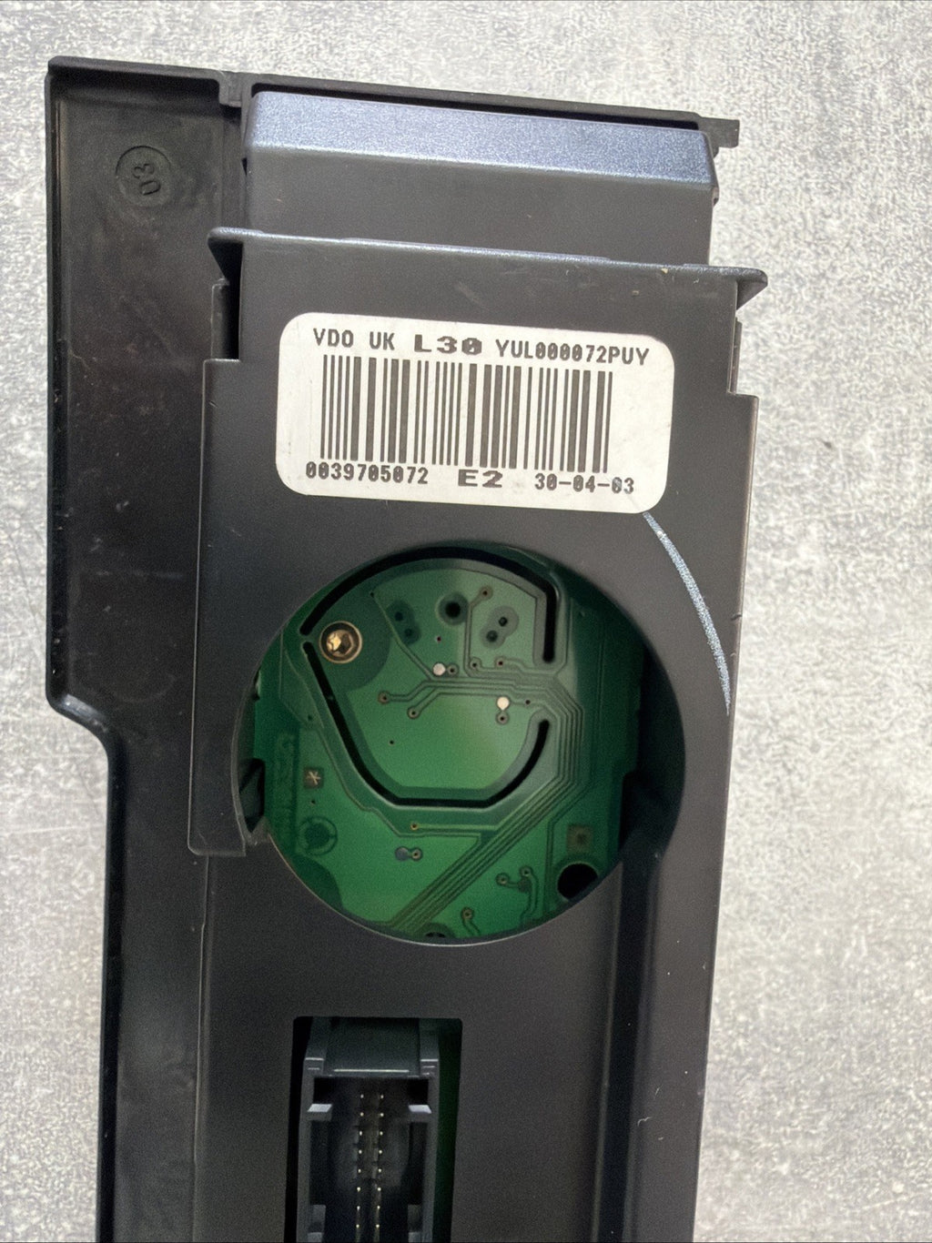 2003 RANGE ROVER VOGUE L322 SUSPENSION CONTROL PANEL YUL000072PUY 6901785 A080