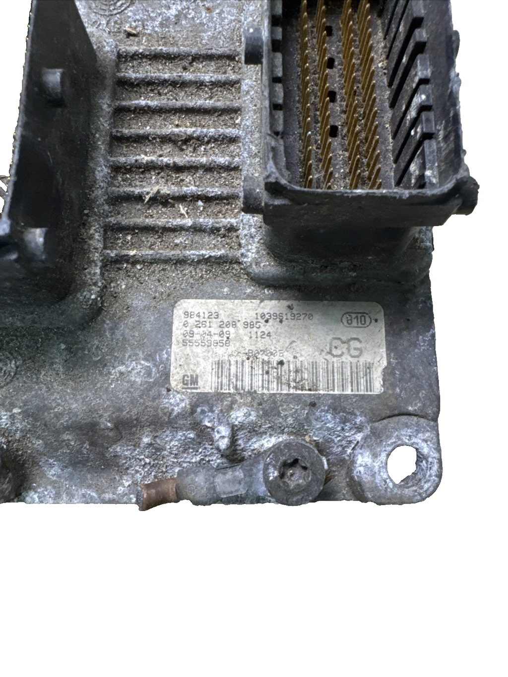 VAUXHALL CORSA D VXR 1.6 Z16 LER TURBO ENGINE ECU ENGINE CONTROL UNIT 55559858