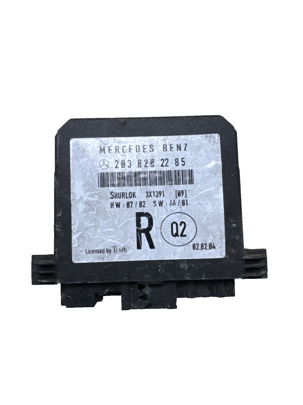 MERCEDES C CLASS W203 DOOR CONTROL MODULE DRIVERS FRONT 2038202285  2000-2007