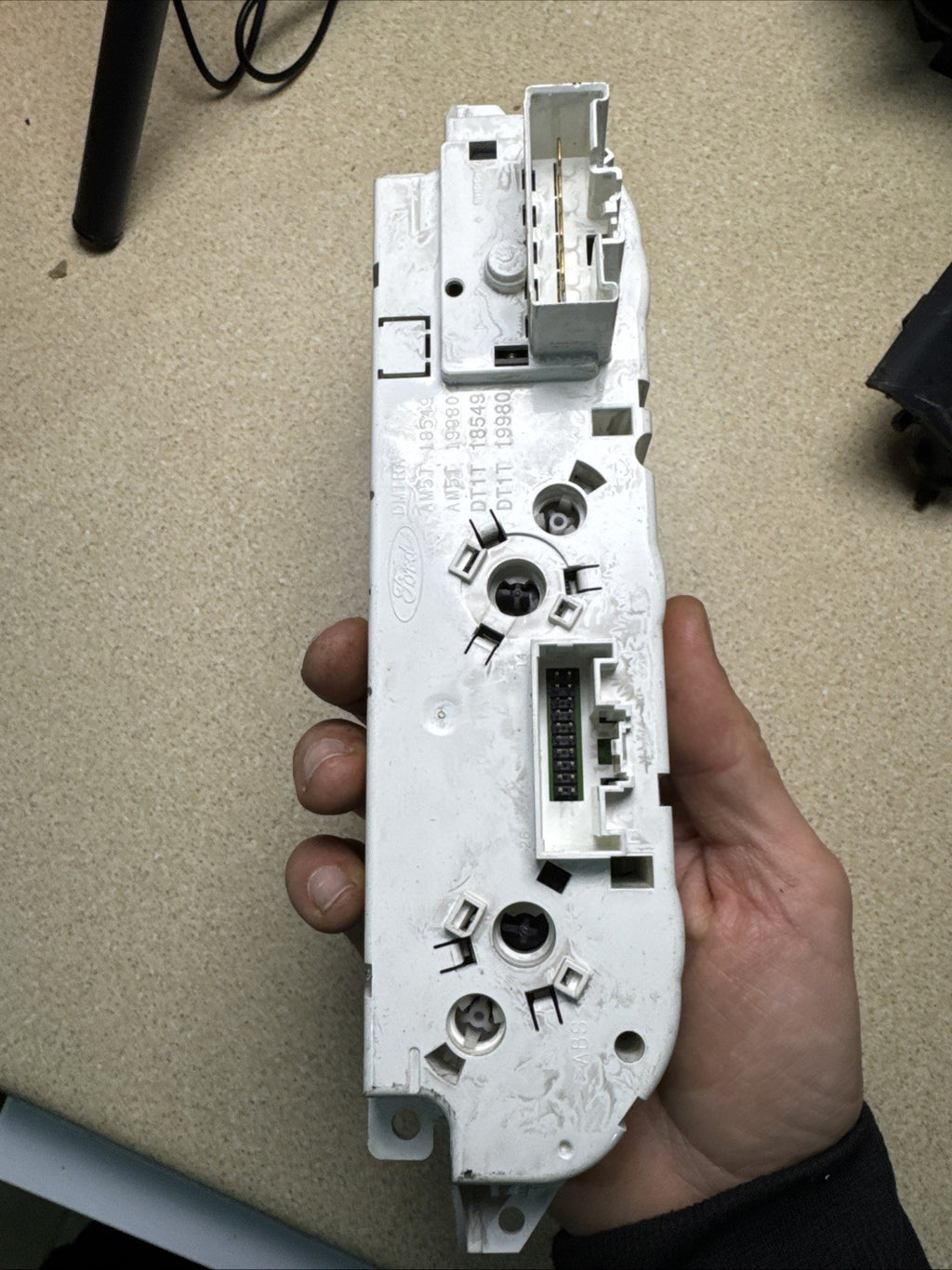 FORD TRANSIT CONNECT 230 DCB 2013-2016 CLIMATE CONTROL PANEL AM5T-18549