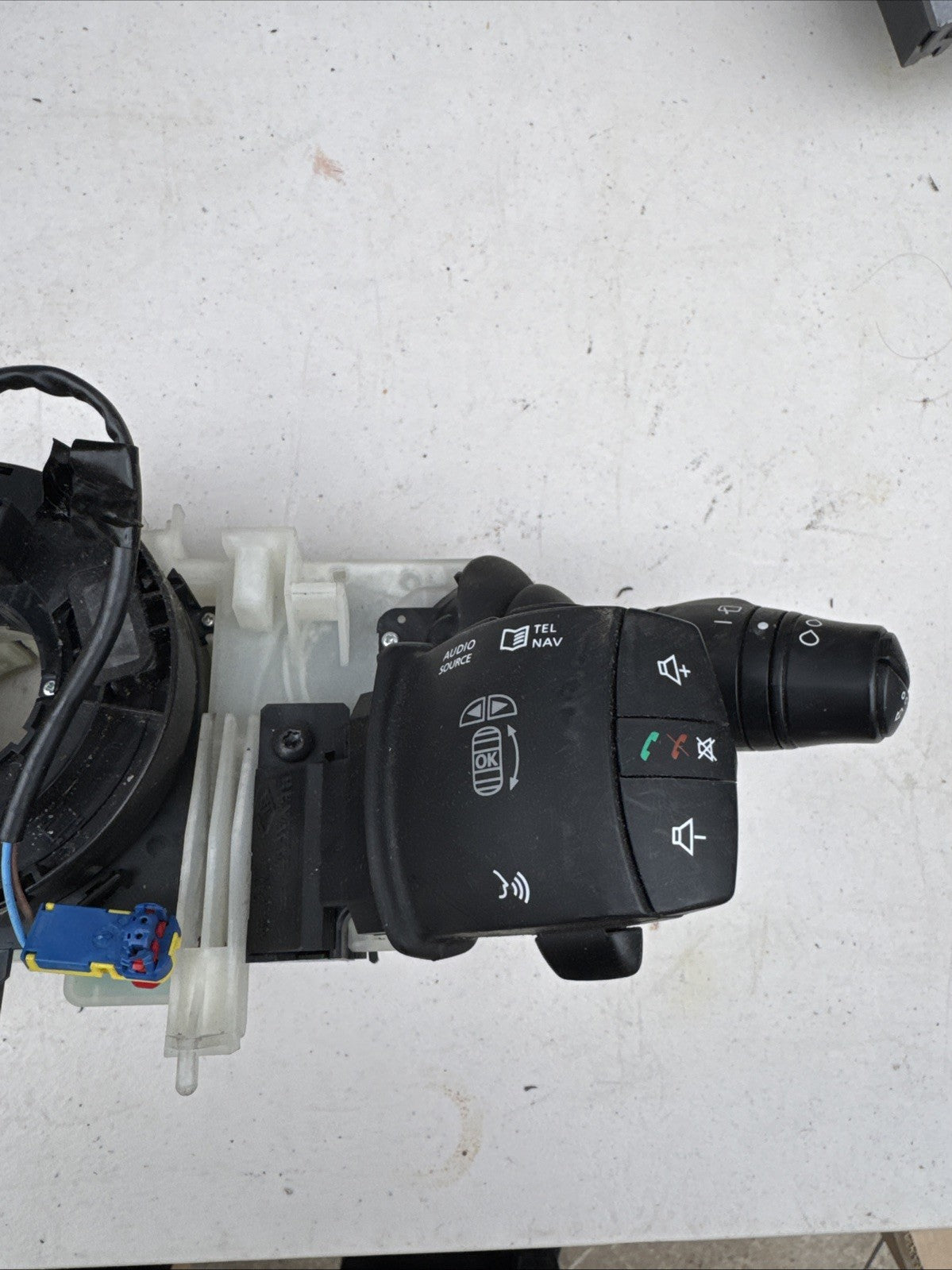 Renault Megane Scenic mk3 Wiper Indicator Stalk Switch Airbag Squib 255670019R