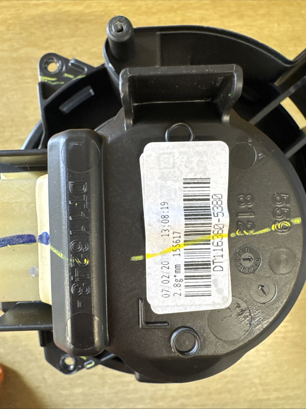 RENAULT CLIO TCE MK5 5DRS MANUAL 1.0 PETROL HEATER BLOWER FAN MOTOR