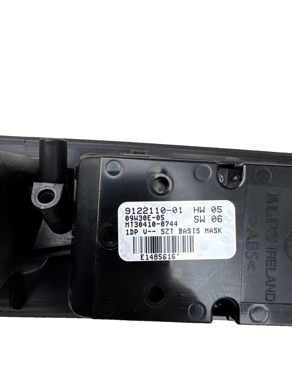 BMW WINDOW MASTER SWITCH CONTROL ASSEMBLY FRONT OFFSIDE RIGHT E60 9122110-01