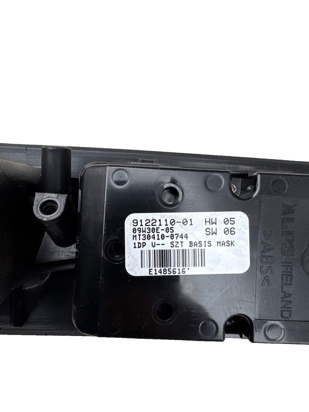 BMW WINDOW MASTER SWITCH CONTROL ASSEMBLY FRONT OFFSIDE RIGHT E60 9122110-01