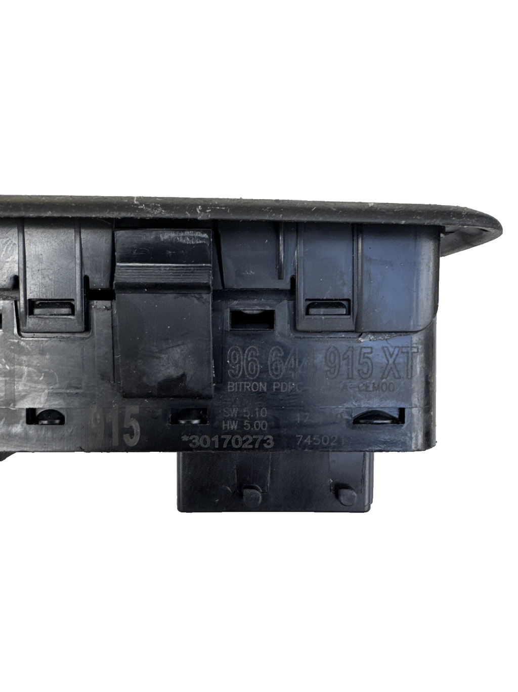 2009 PEUGEOT 308 S 5DR MK1 DRIVERS FRONT WINDOW SWITCH 96644915XT