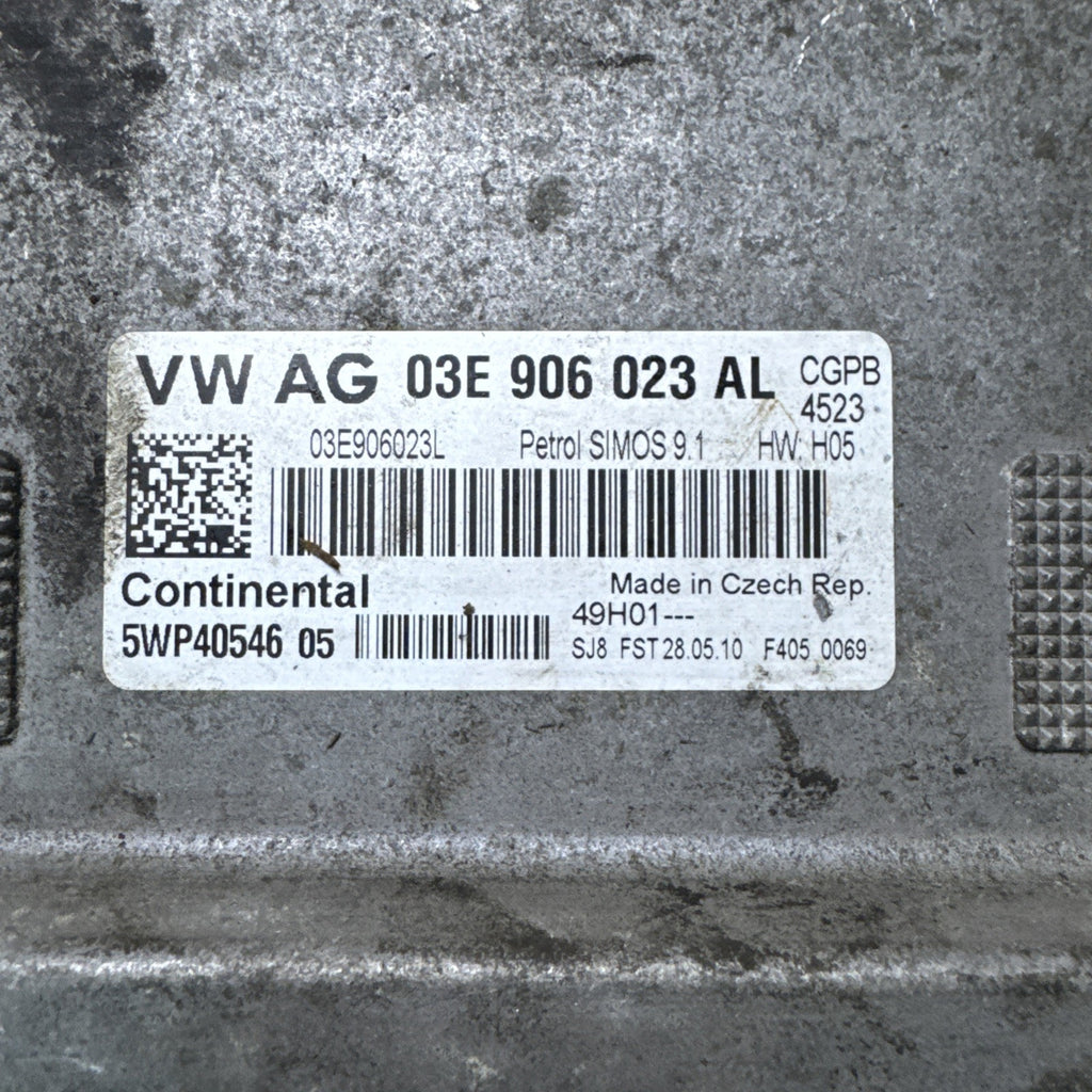 Volkswagen Polo 6R 09-14 Pre-Facelift Engine ECU 03E906023AL