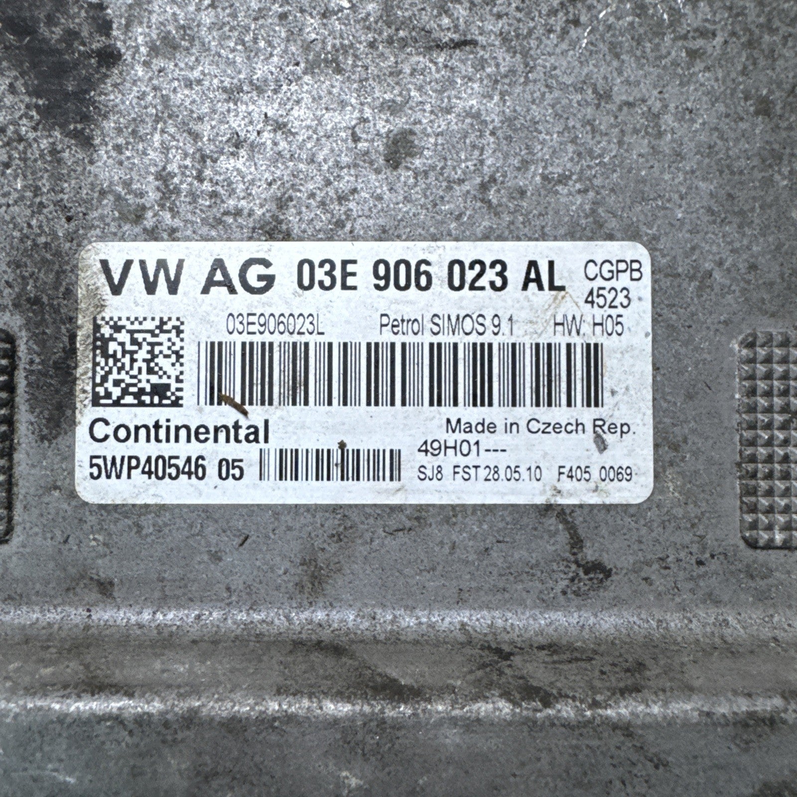Volkswagen Polo 6R 09-14 Pre-Facelift Engine ECU 03E906023AL