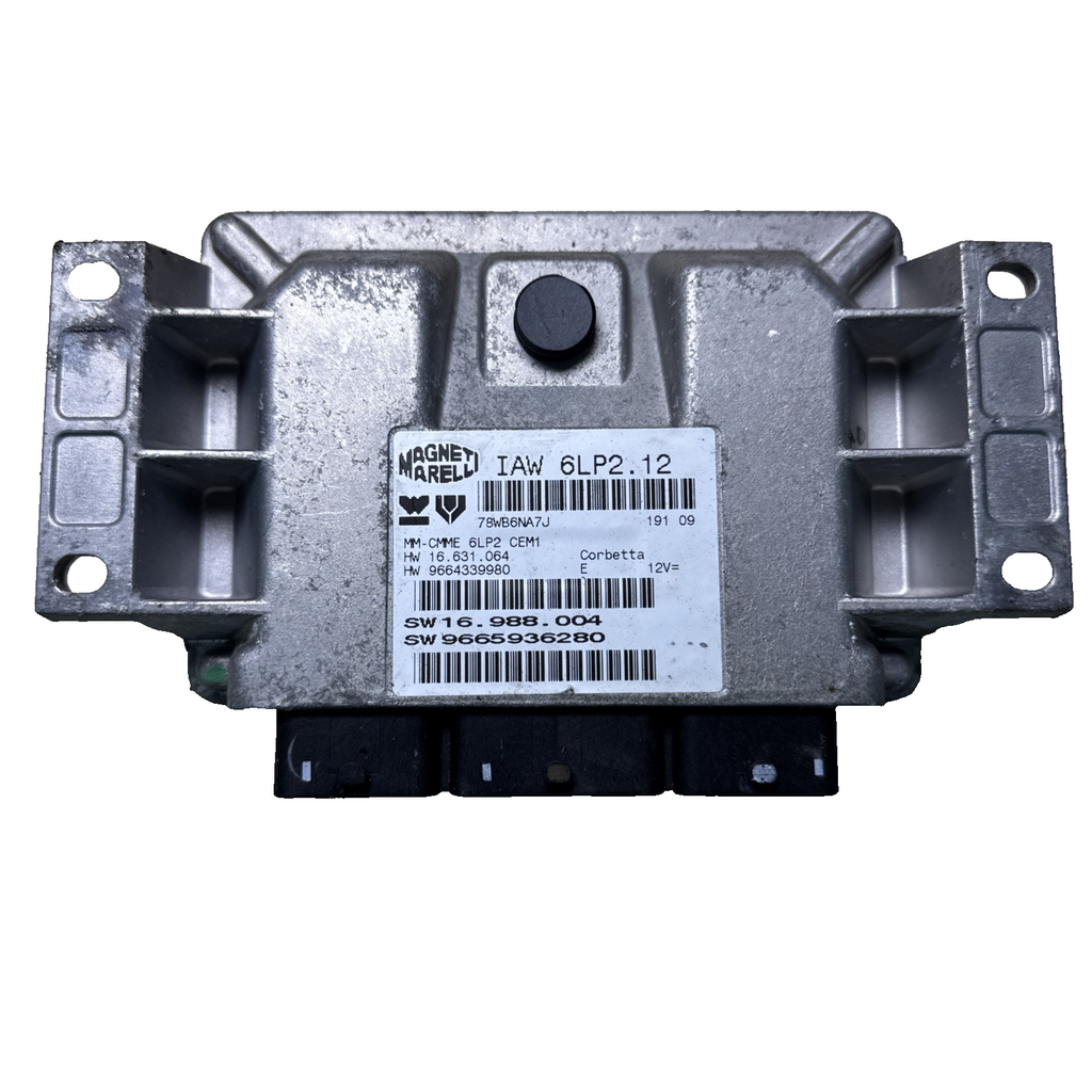 Peugeot 307, Citroen C4 Engine ECU Control Unit 9665936280 IAW6LP212 IAW6LP2.12