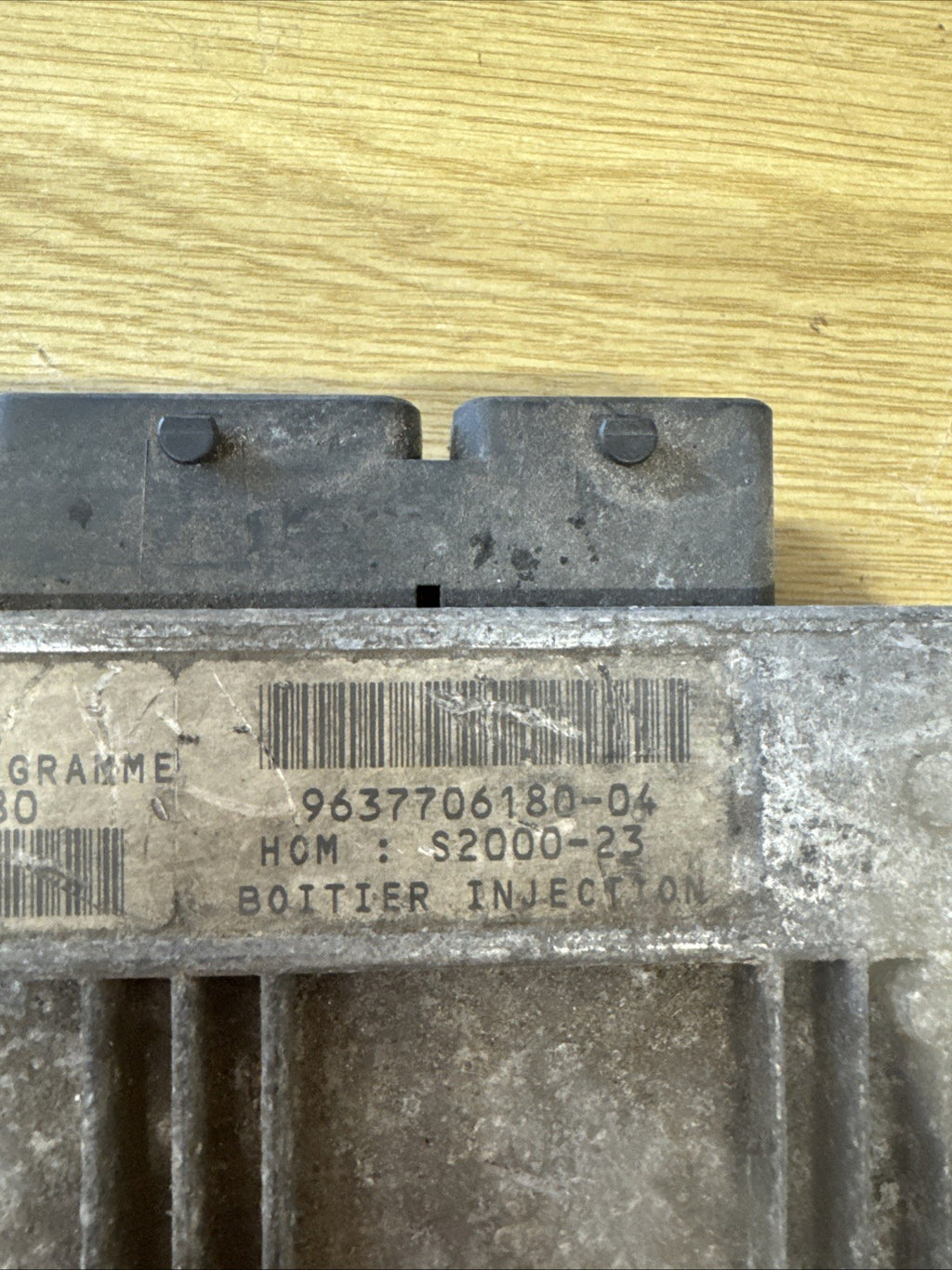 PEUGEOT 206 2A/C ENGINE CONTROL MODULE 9643782480