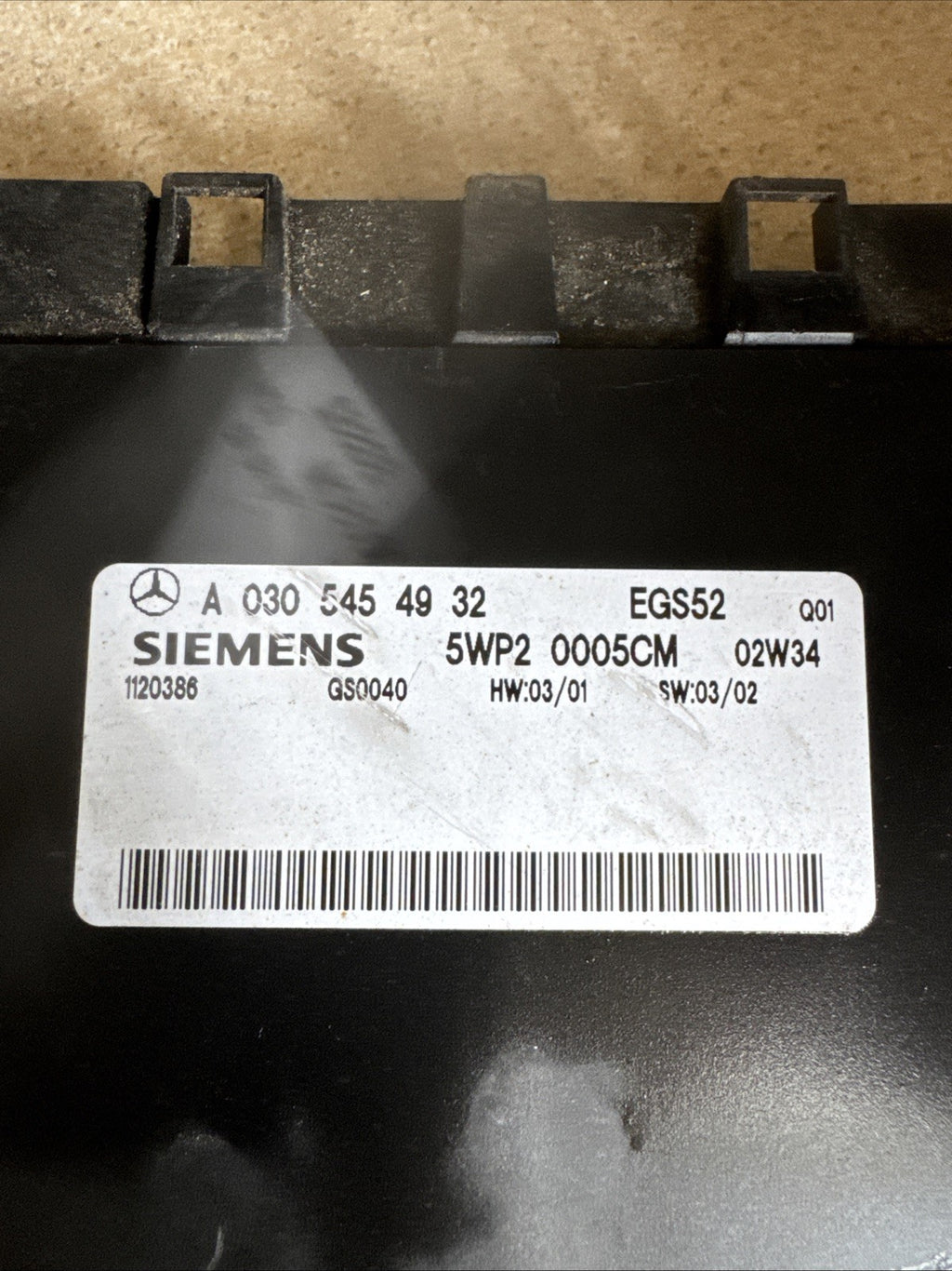MERCEDES-BENZ 2002-2008 GEARBOX CONTROL UNIT ECU A0305454932