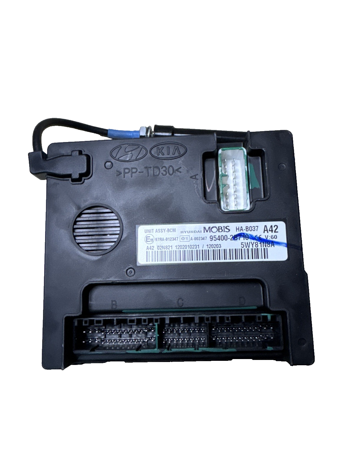 HYUNDAI SANTA FE 10-12 BODY CONTROL MODULE BCM 95400-2B710
