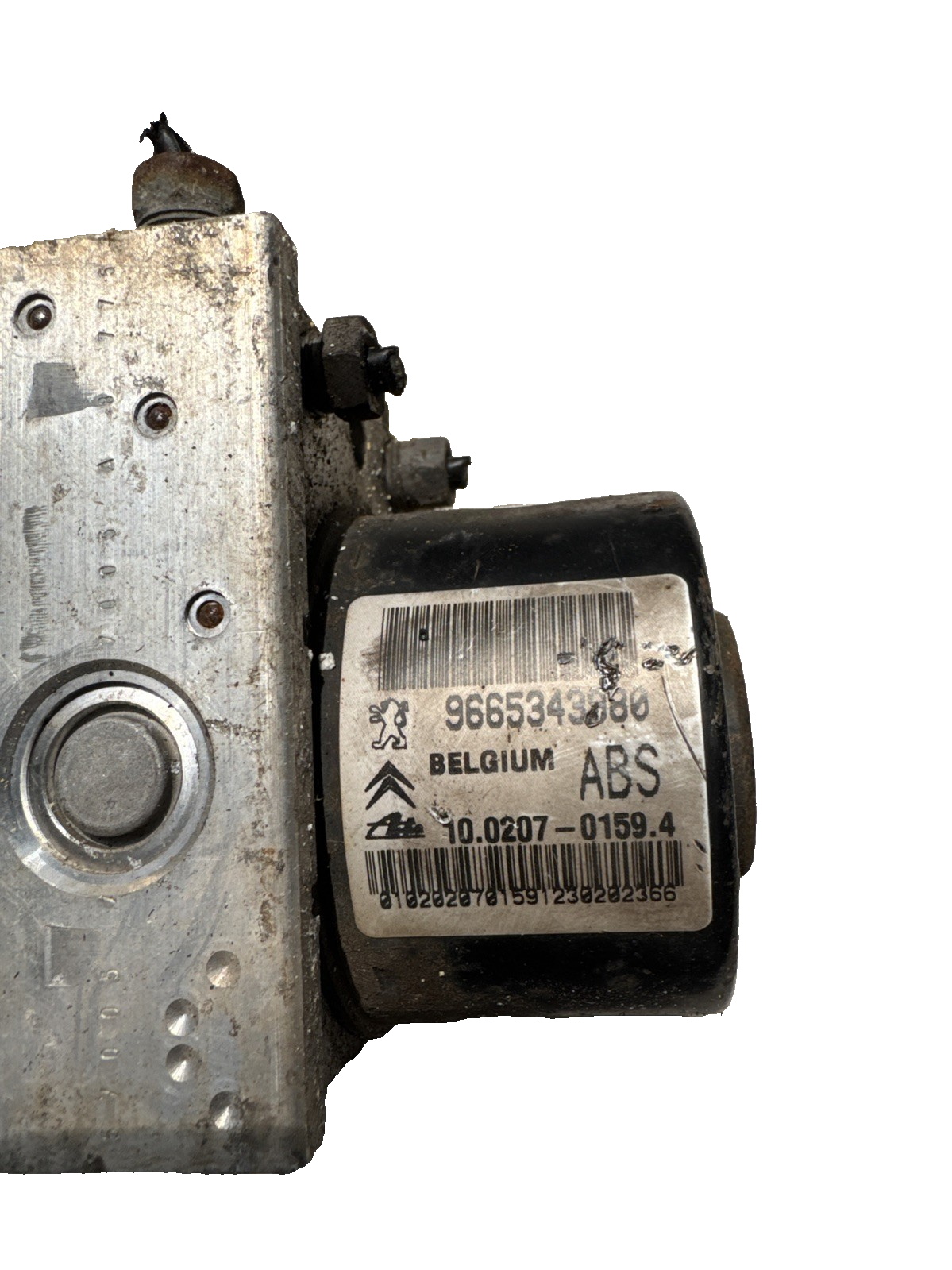 2007-13 MK1 PEUGEOT 207 ABS PUMP & CONTROL MODULE 9665343980 10.0207-0159.4