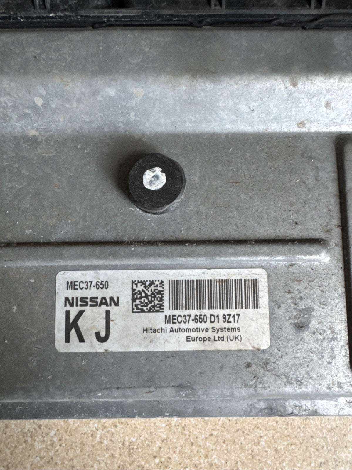 GENUINE 2009-13 NISSAN NOTE MK1 PETROL ENGINE CONTROL UNIT ECU MEC37-650
