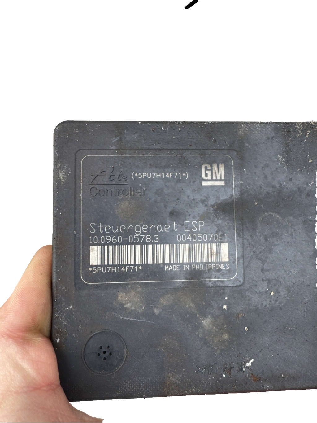 VAUXHALL ASTRA 2007 1.8L PETROL ABS UNIT PUMP CONTROLLER ATE 13246537
