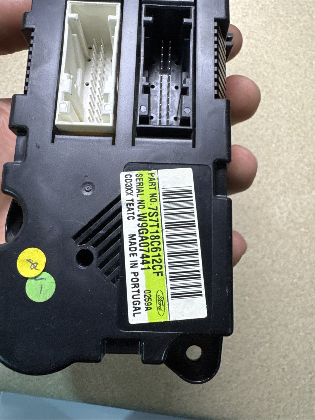 FORD GALAXY 7S7T18C612CF Control Units 2.00 Diesel 88kw 2008 25665467