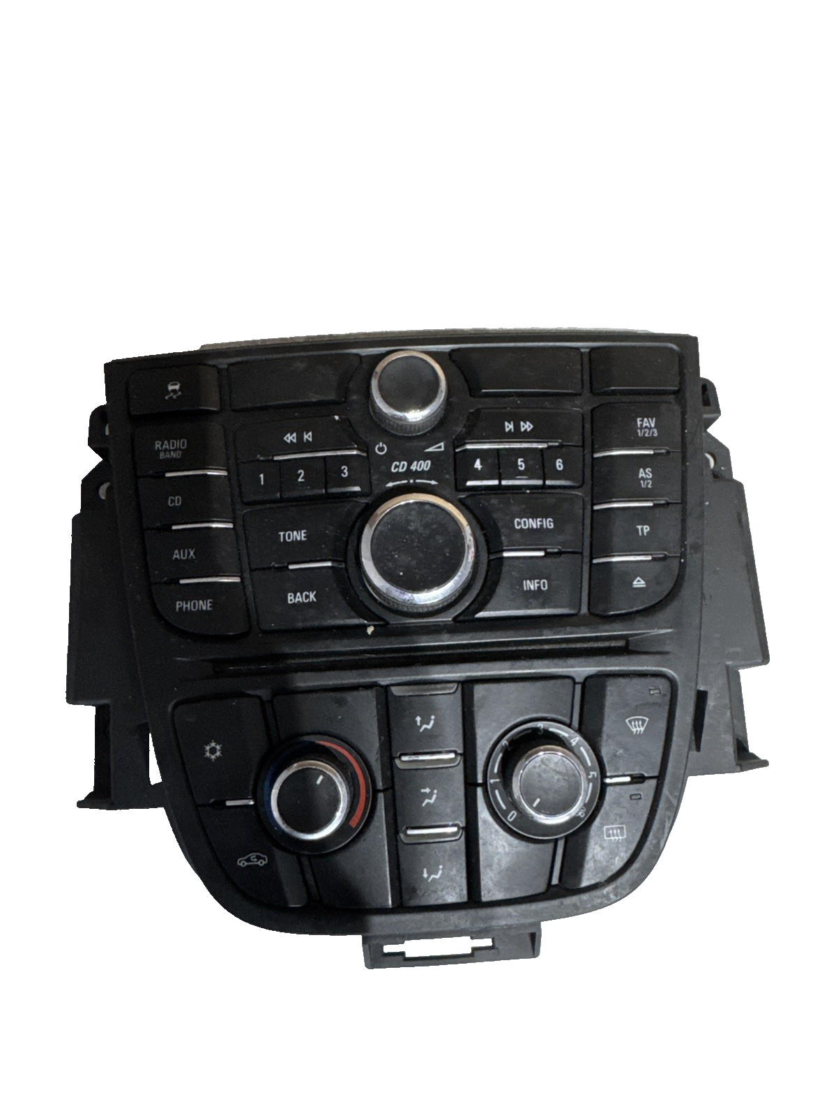 VAUXHALL ASTRA J HEATER CONTROL PANEL 13360091 2009-2015